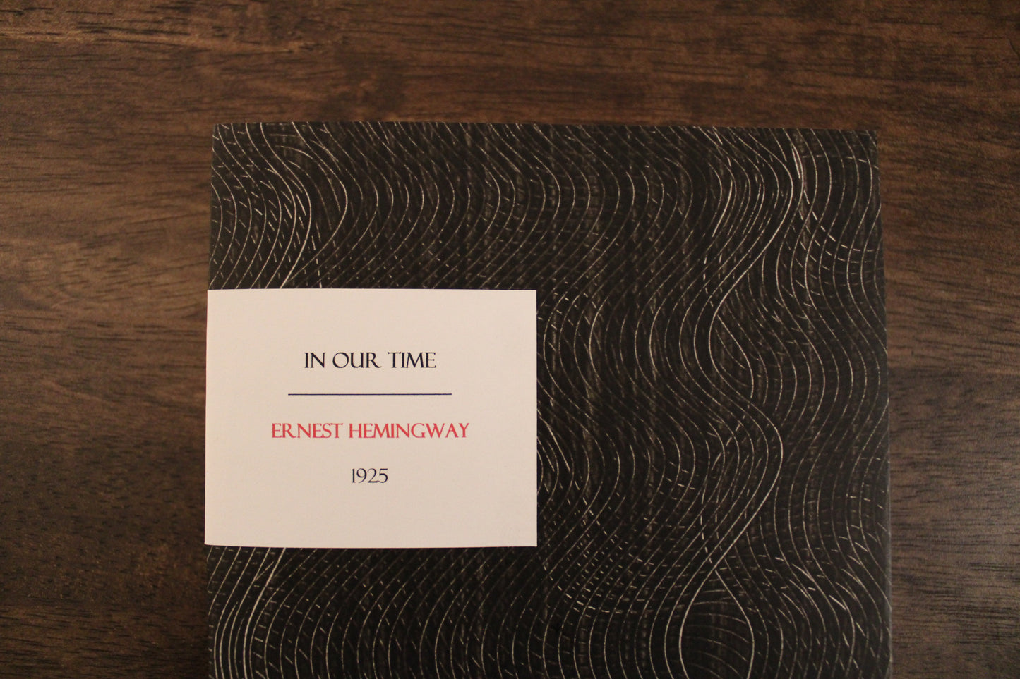 In Our Time (1925) Paste Paper Edition