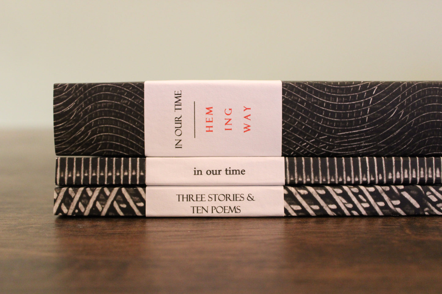 In Our Time (1925) Paste Paper Edition