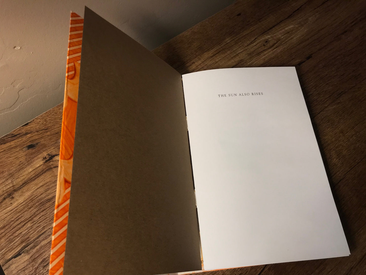 The Sun Also Rises (Paste Paper)