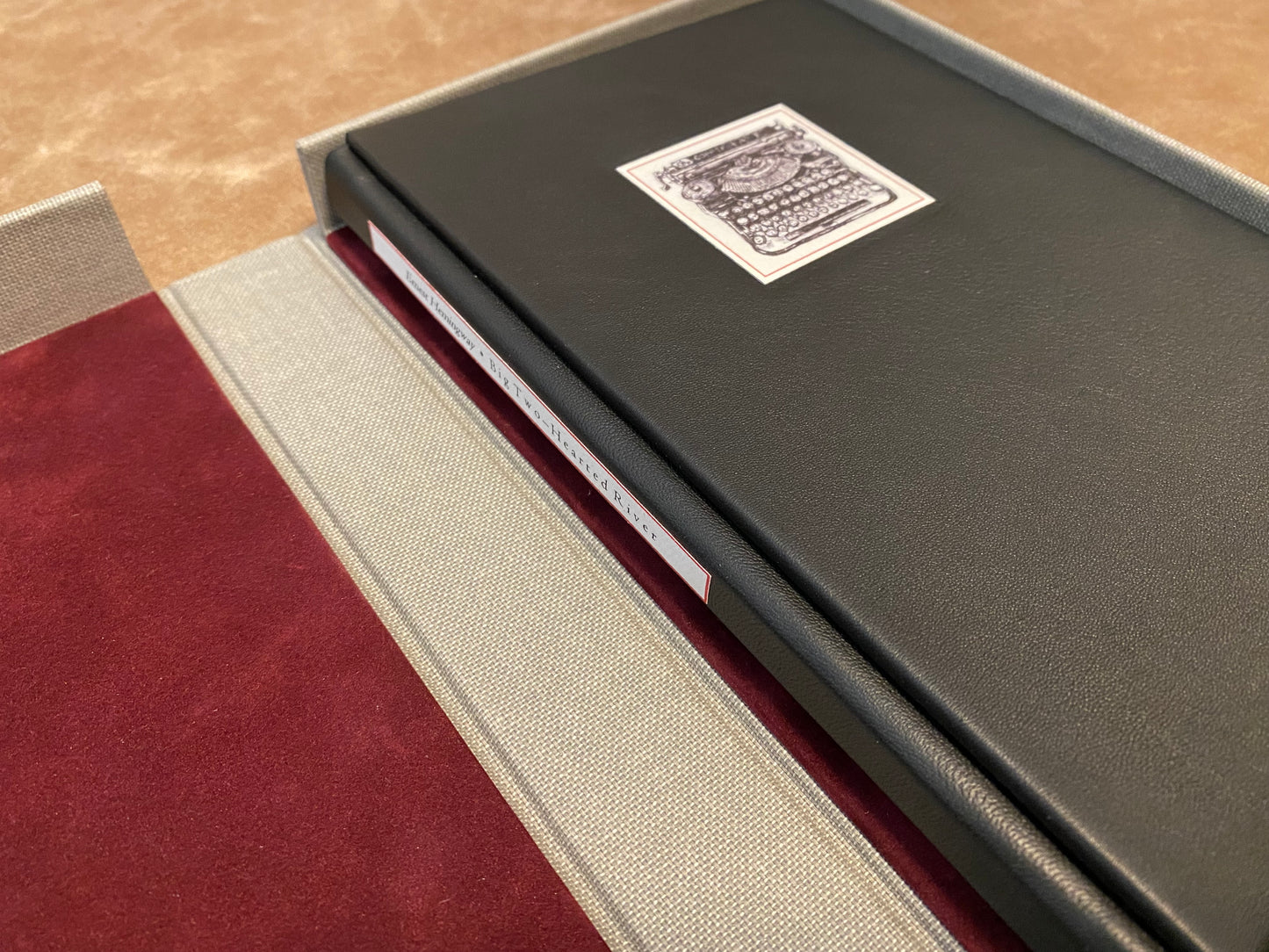 Big Two-Hearted River - Roman Numeral (Letterpress)