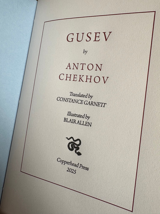 Gusev by Anton Chekhov