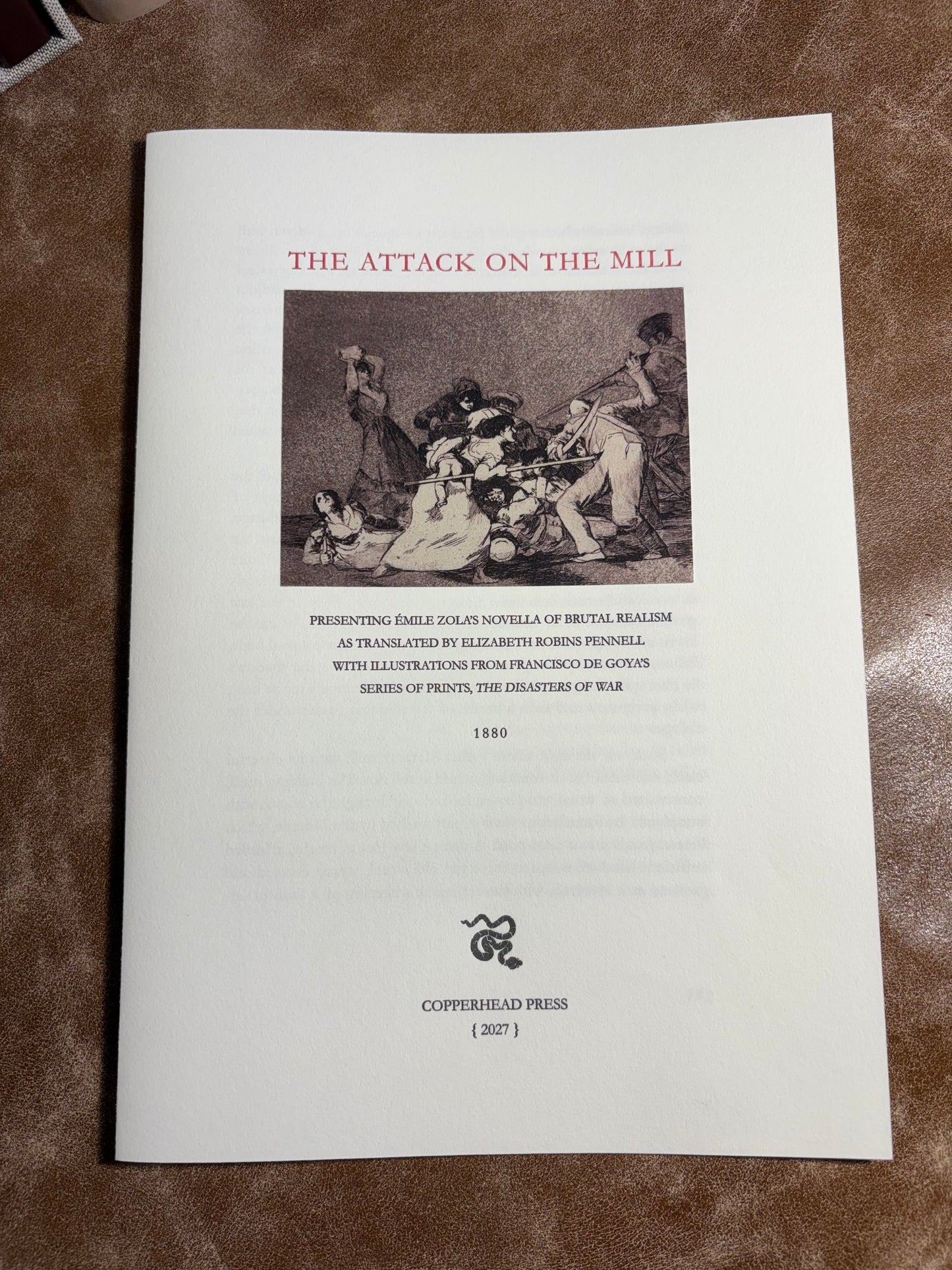 The Attack on the Mill - Apertio I
