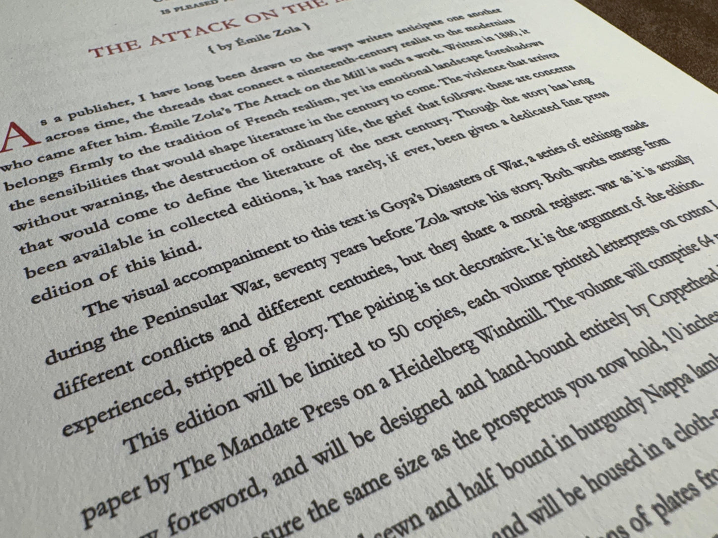 The Attack on the Mill - Apertio I
