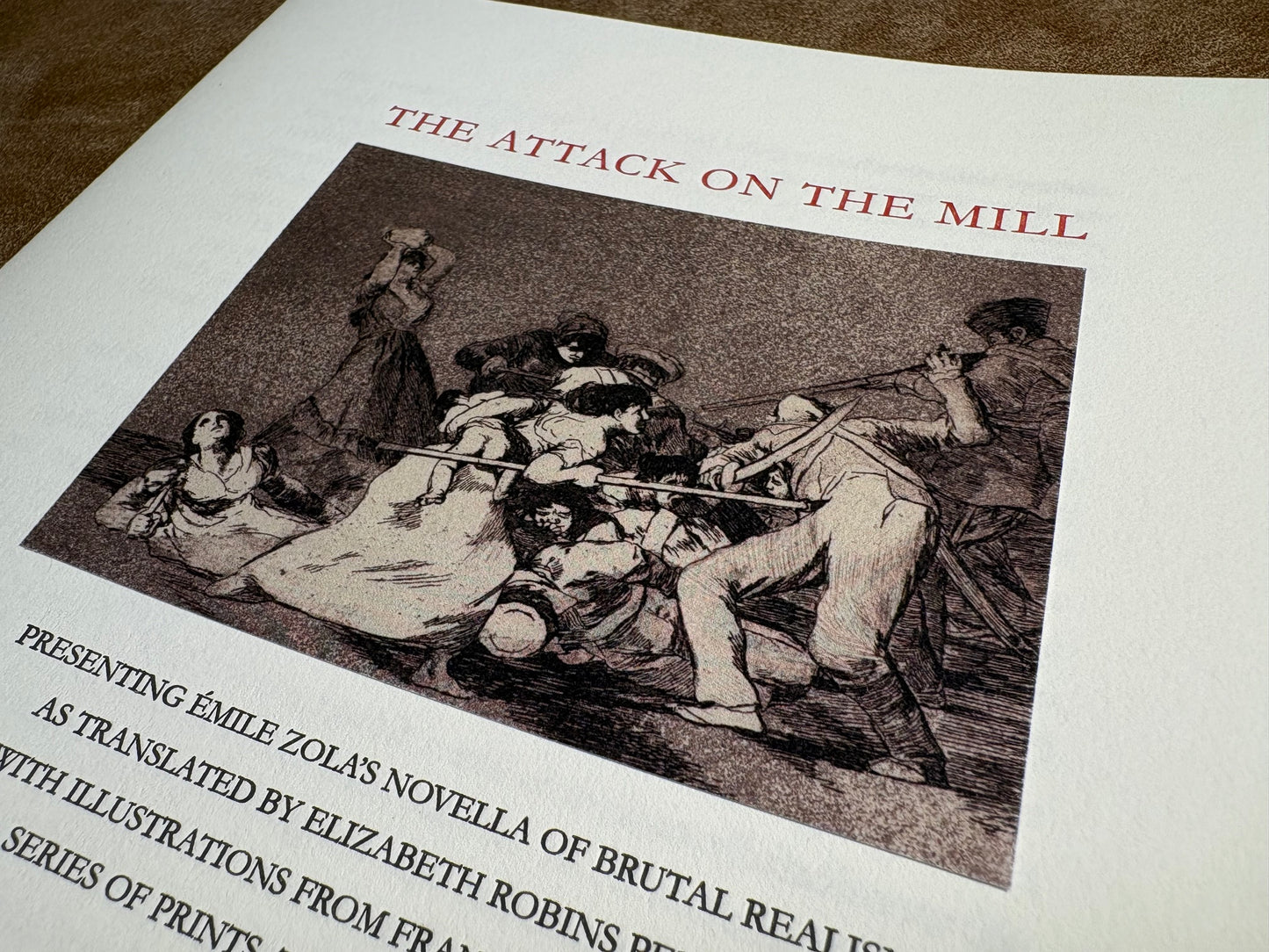 The Attack on the Mill - Apertio I