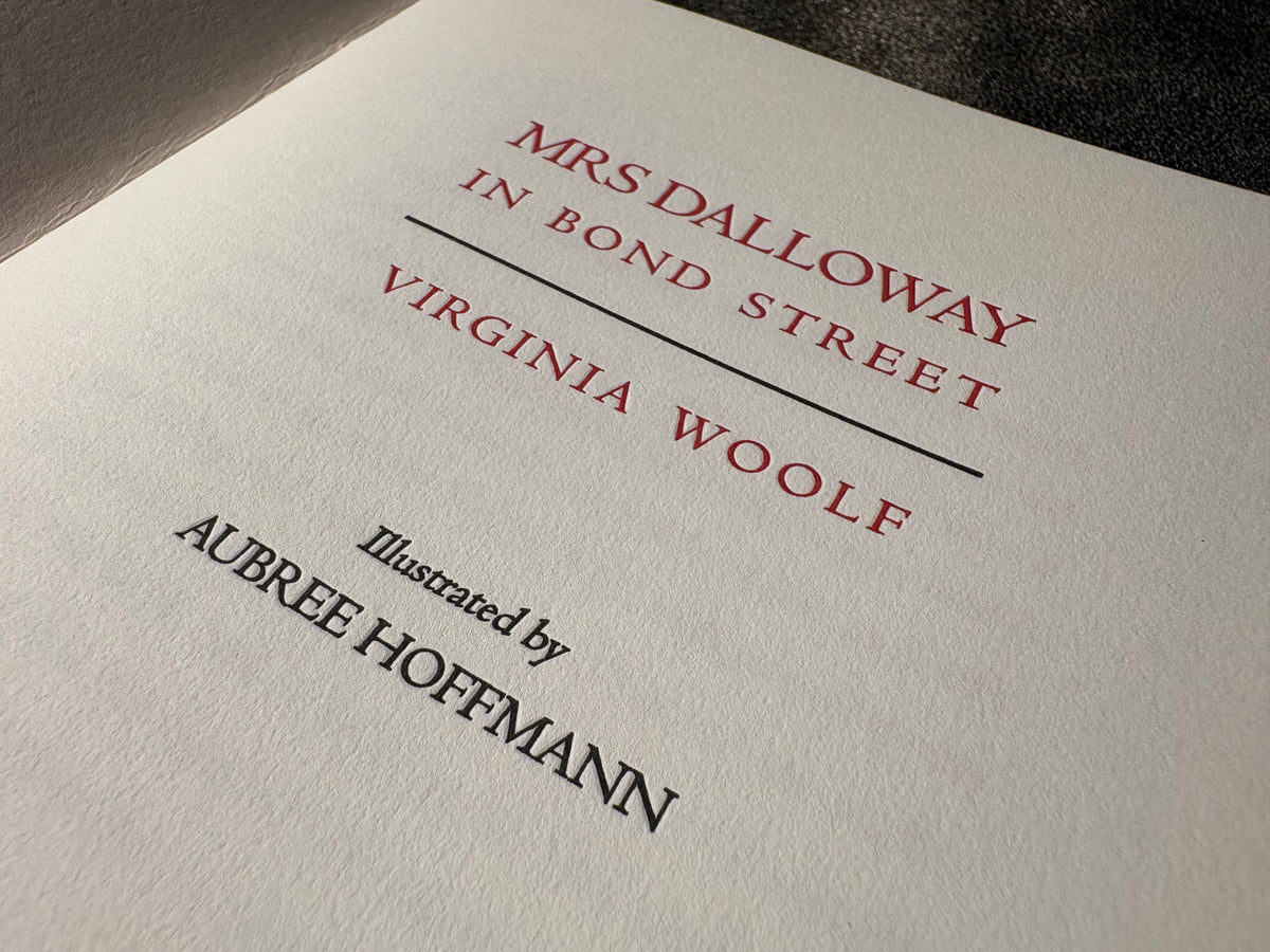 Mrs Dalloway in Bond Street, Lasting Echoes No. 5 — Virginia Woolf